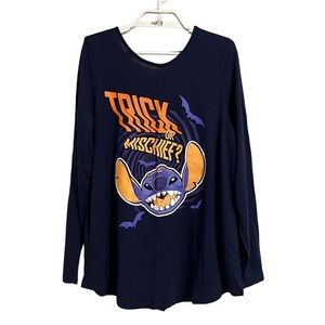 Torrid Disney Stitch Long Sleeve Shirt